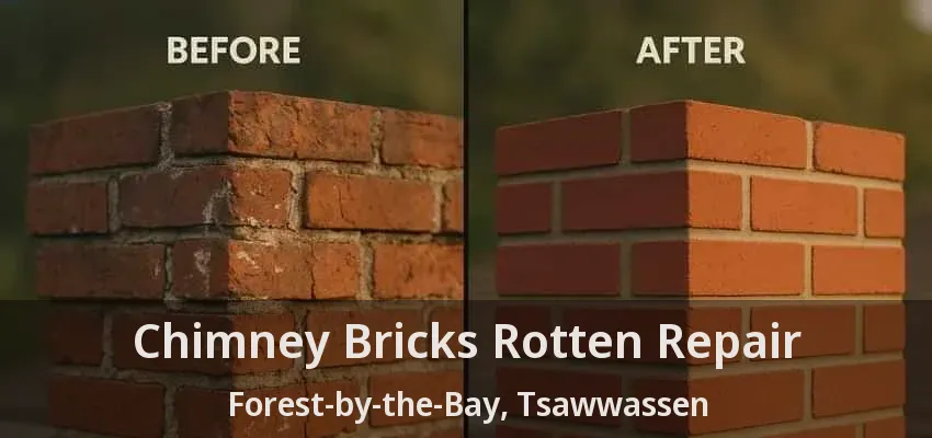 Chimney Bricks Rotten Repair Forest-by-the-Bay, Tsawwassen - BC