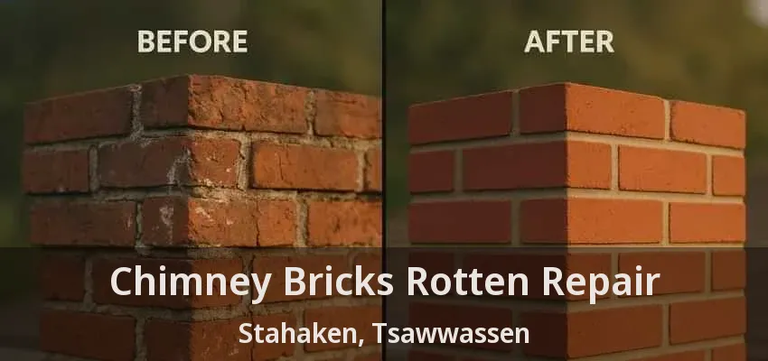 Chimney Bricks Rotten Repair Stahaken, Tsawwassen - BC