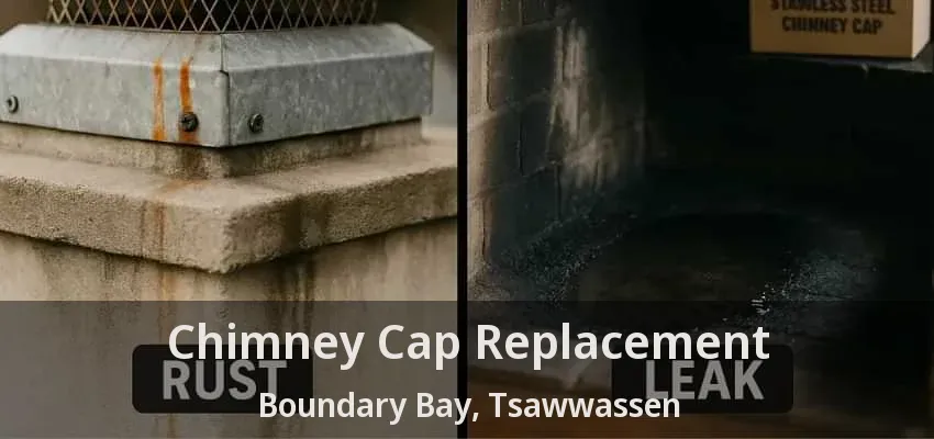 Chimney Cap Replacement Boundary Bay, Tsawwassen - BC