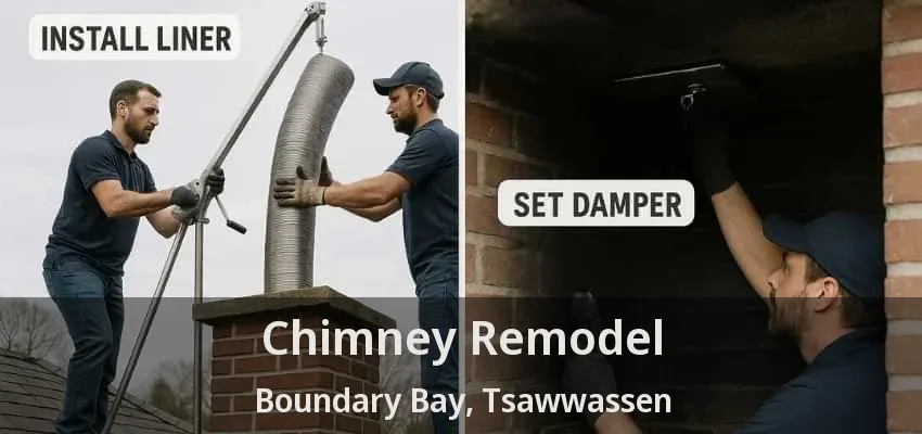 Chimney Remodel Boundary Bay, Tsawwassen - BC