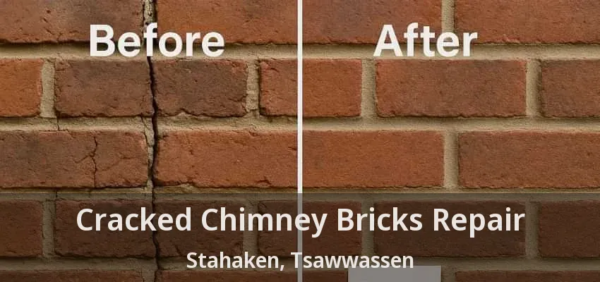 Cracked Chimney Bricks Repair Stahaken, Tsawwassen - BC