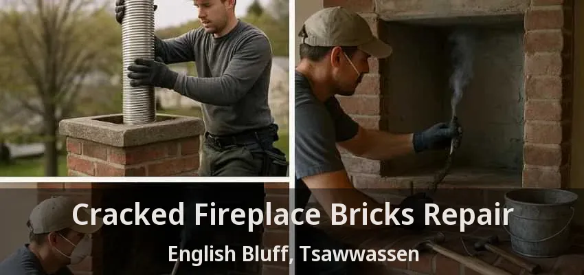 Cracked Fireplace Bricks Repair English Bluff, Tsawwassen - BC