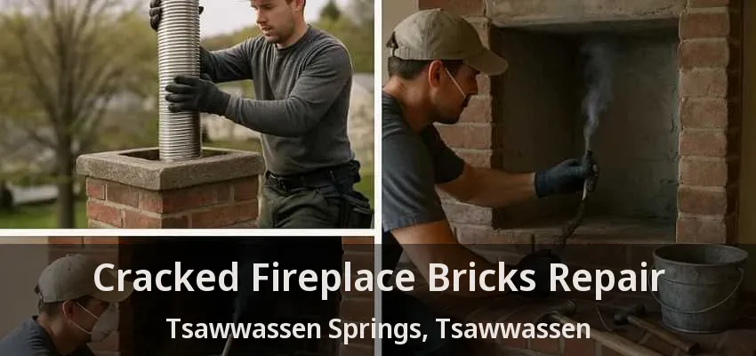 Cracked Fireplace Bricks Repair Tsawwassen Springs, Tsawwassen - BC