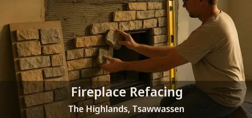 Fireplace Refacing The Highlands, Tsawwassen - BC