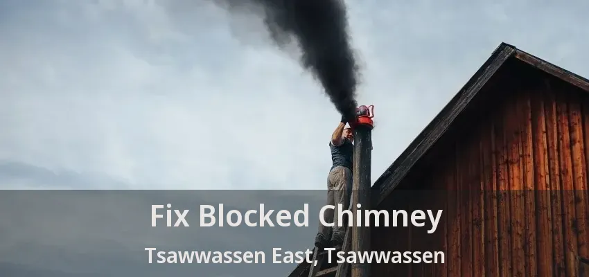 Fix Blocked Chimney Tsawwassen East, Tsawwassen - BC